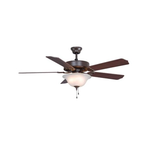BOWL 52" CEILING FAN, LIGHT KIT