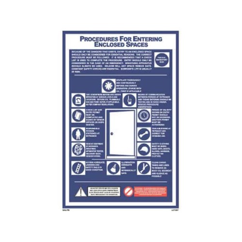 PROCEDURES FOR ENTERING ENCLOSED