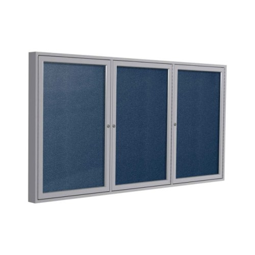 3 DOOR ENCLOSED VINYL BULLETIN B