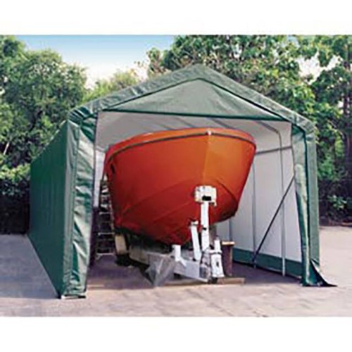 PEAK STYLE SHELTER, 14X28X12
