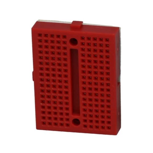 BREADBRD DBL STRIP 70TIE-PTS RED