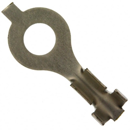 CONN RING CIRC 20-24AWG #6 CRIMP
