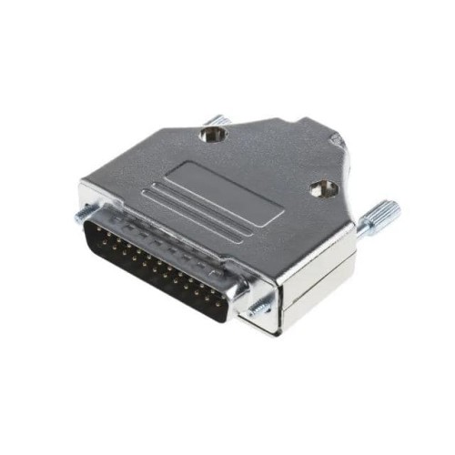 25 WAY D-SUB HOOD METPLAS TOP EN