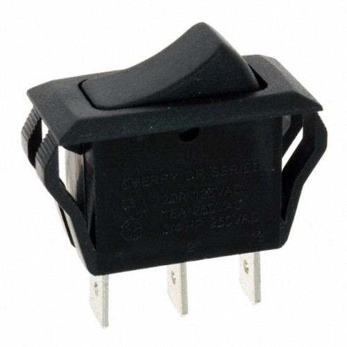 SWITCH ROCKER SPDT 20A 125V