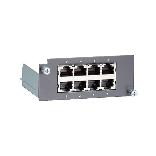 FAST ETHERNET MODULE WITH 8 10/1