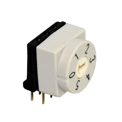 SWITCH ROTARY DIP 6POS 0.15A 50V