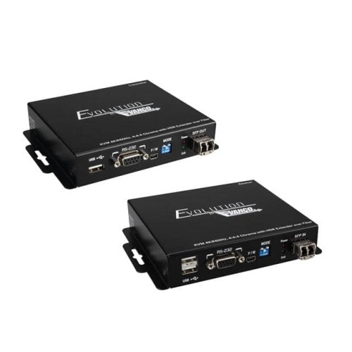 HDMI EXTENDER OVER FIBER WITH KV