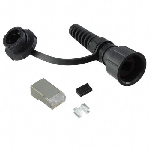 CONN MOD PLUG 8P CAT6 SHLD IP67