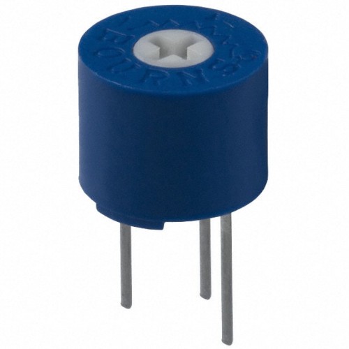 TRIMMER 1K OHM 0.5W PC PIN TOP