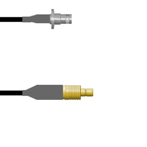 CBL ASSY BNC-SMB JACK RG58 7'