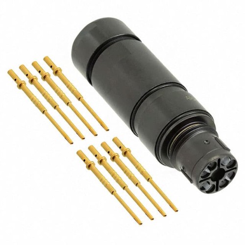 CONN RCPT FMALE 8POS GOLD CRIMP