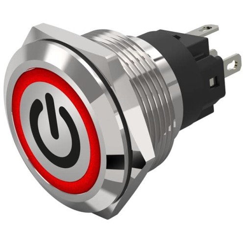 22 MM, ILLUMINATED PUSHBUTTON, S