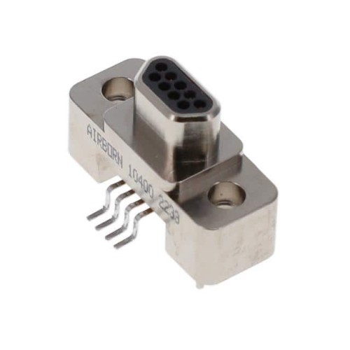 D-SUB, PLUG, .050", 2ROW, 9POS,