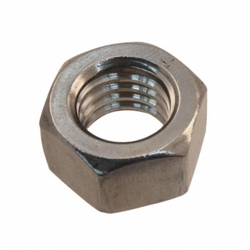 HEX NUT 7/16" STN STEEL 1/4-20