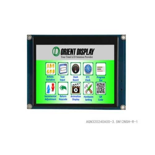 EMBED LCD 3.5" 320240 UART RTP