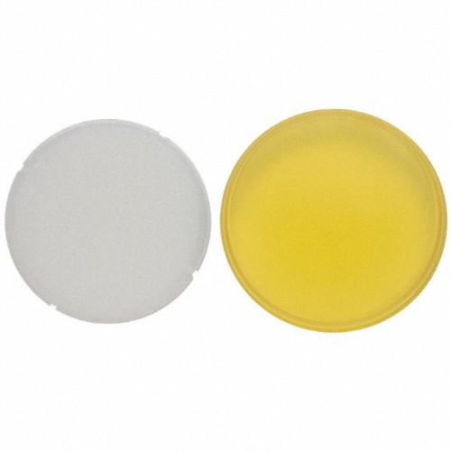 CONFIG SWITCH LENS YELLOW ROUND