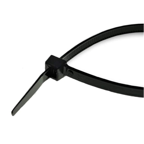CBL TIE LOCKING BLK 50LBS 11.25"
