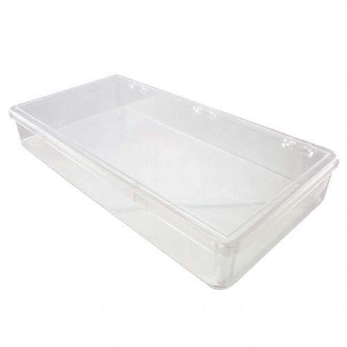 BOX PLASTIC CLEAR 8"L X 4"W