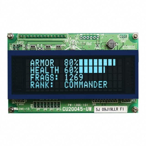 VFD FILTER BLUE 96MMX35MM