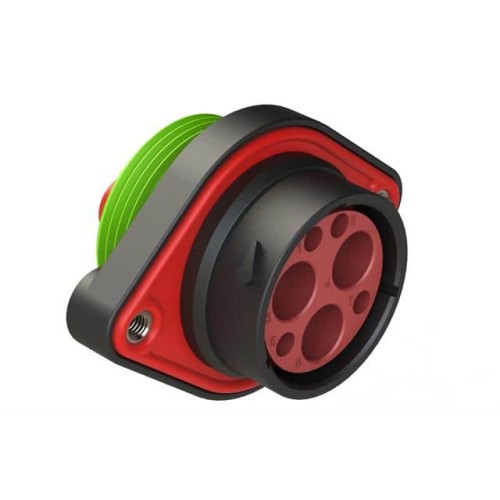 7 POSITION PANEL MOUNT RECEPTACL