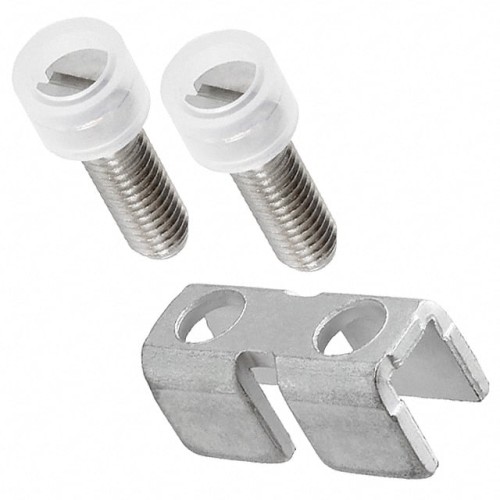 JUMPER TERM BLK 2POS SCREW-IN