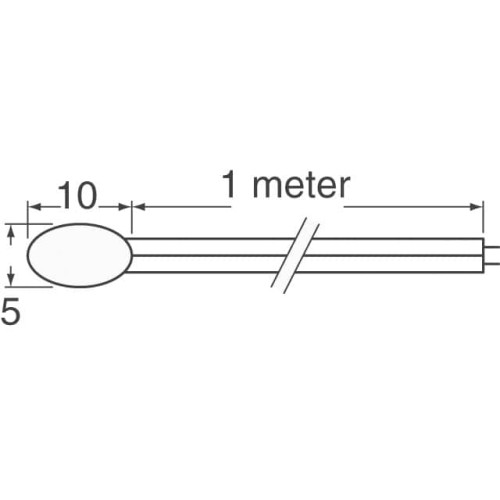 THERM NTC 10KOHM 3380K PROBE