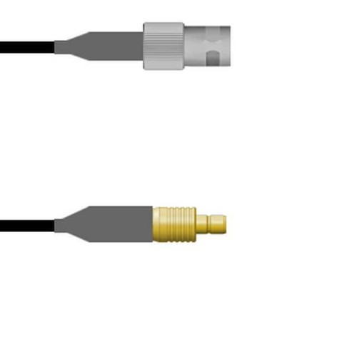 CBL ASSY BNC-SMB JACK RG58 36"