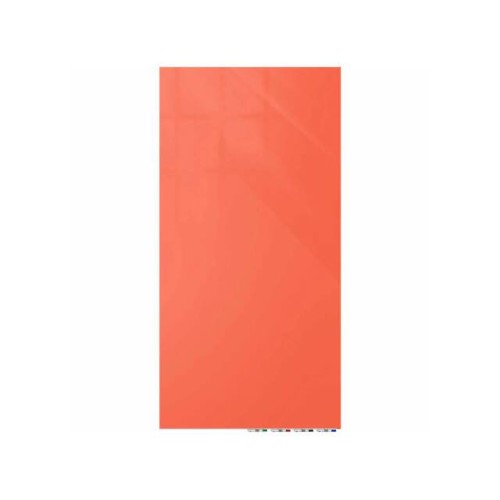 ARIA 4'W X 8'H MAGNETIC GLASS WH
