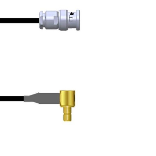 CBL ASY BNC-SMB P-J RG174 2.5M