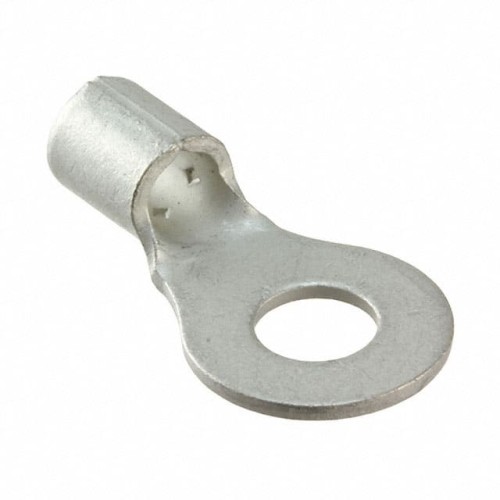 CONN RING CIRC 8AWG #1/4 CRIMP