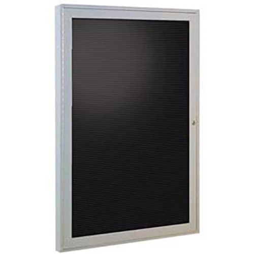 OUTDOOR ENCLOSED SATIN LETTER BO