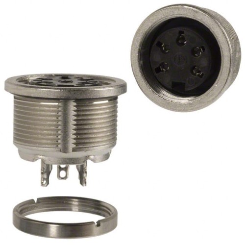CONN RCPT FMALE 5P SOLDER CUP