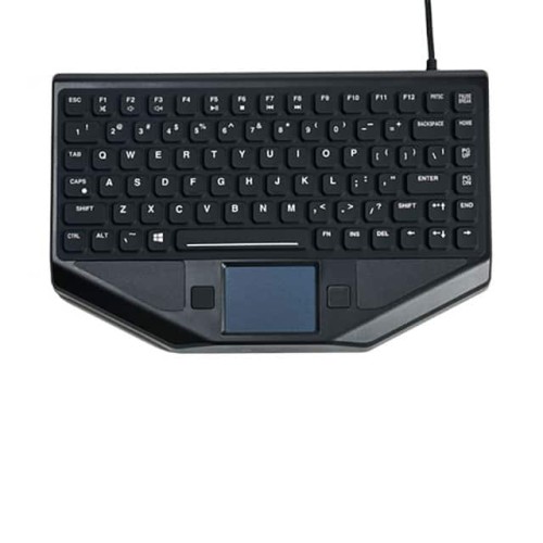 KEYBOARD 83KEY USB BLACK TOUCHPA