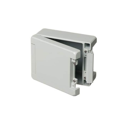 BOX ALUM GRAY 6.260"L X 5.039"W