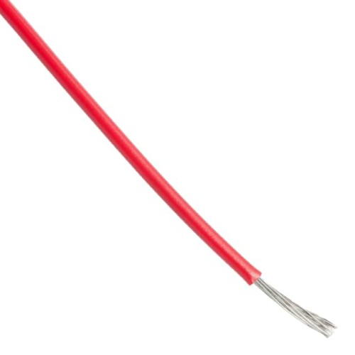 TEST LEAD 20AWG 5000V RED 100'