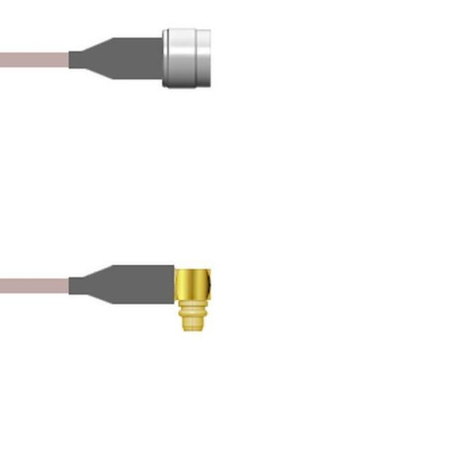 CBL ASSY MMCX-N PLUG RG316 1M