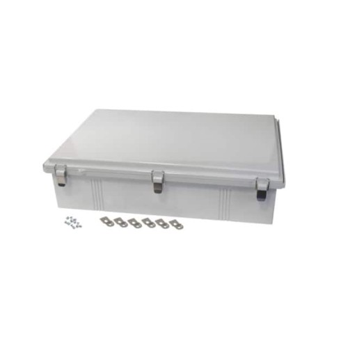 BOX PLAS GRY 20.870"L X 28.740"W