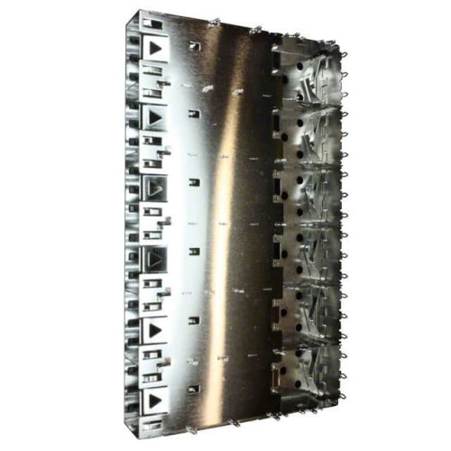 CONN SFP CAGE 1X6 PRESS-FIT R/A