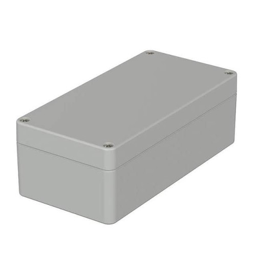 BOX PLAS GRAY 6.299"L X 3.150"W