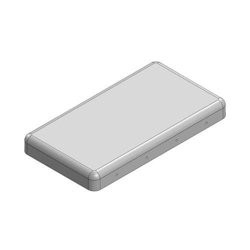 RF SHLD COVER 0.771"X1.421" SNAP