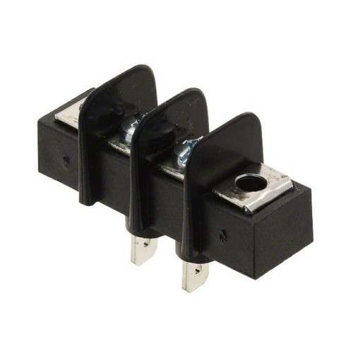 CONN BARRIER STRIP 2CIRC 0.375"