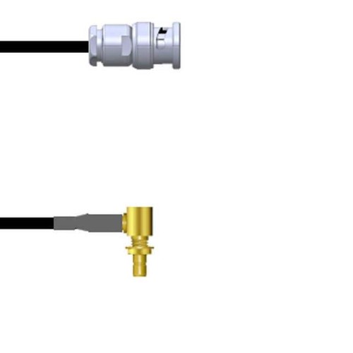 CBL ASY BNC-SMB P-J RG174 24"