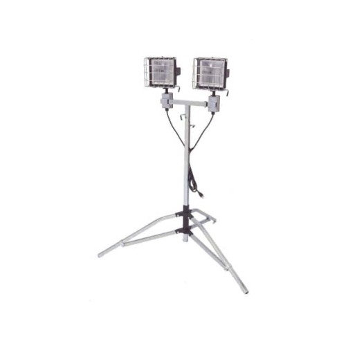500 WATT QUARTZ TRIPOD, DUAL, HE