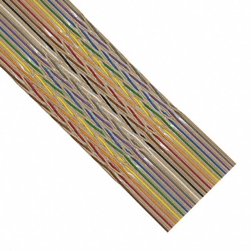 CBL RIBN 36COND TWIST-PAIR 50'