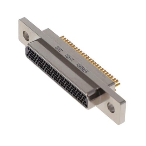 D-SUB, PLUG, .050", 4ROW, 100POS
