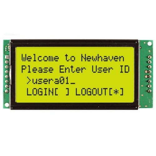 LCD MOD 80DIG 20X4 TRANS YLW/GRN