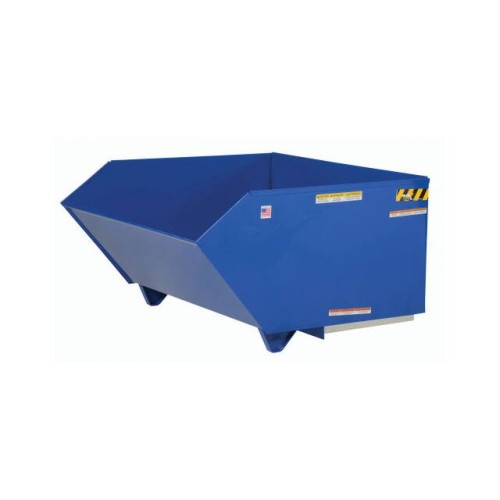 LOW-PROFILE SELF-DUMPING FORKLIF