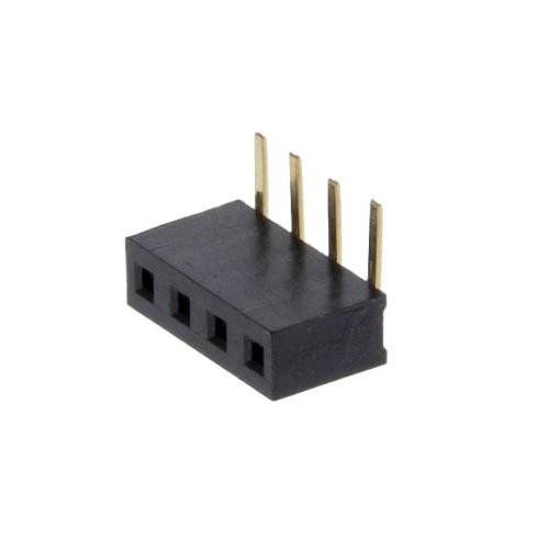 RECEPTACLE, THR, SINGLE ROW, 2.0