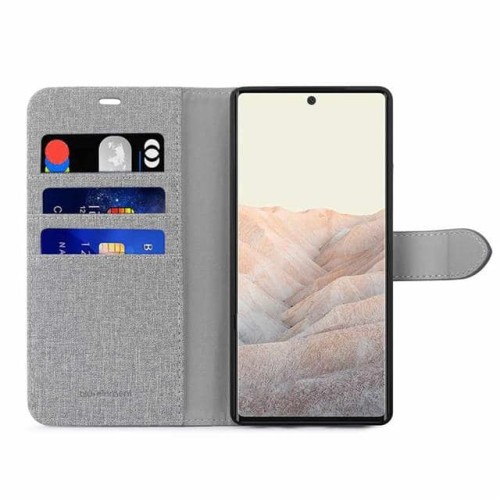 2 IN 1 FOLIO PIXEL 6 GRAY/BLACK