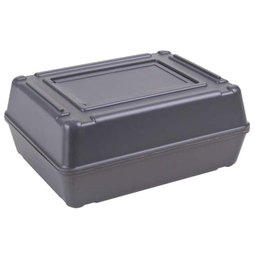 BOX GRAY 12"L X 10"W